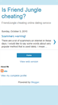Mobile Screenshot of friendjungle.blogspot.com