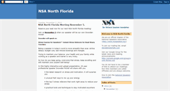 Desktop Screenshot of nsanorthflorida.blogspot.com