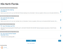 Tablet Screenshot of nsanorthflorida.blogspot.com