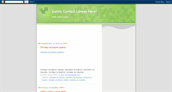 Desktop Screenshot of gothic-contact-lenses.blogspot.com
