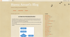 Desktop Screenshot of humaansari.blogspot.com