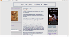 Desktop Screenshot of clarkfoodfarm.blogspot.com
