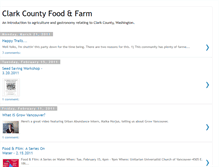 Tablet Screenshot of clarkfoodfarm.blogspot.com