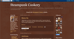 Desktop Screenshot of cookingsteampunk.blogspot.com
