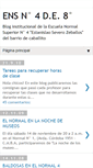 Mobile Screenshot of escuelanormal4de8.blogspot.com