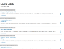 Tablet Screenshot of loving-lately.blogspot.com