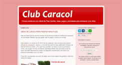 Desktop Screenshot of club-caracol.blogspot.com