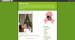 Desktop Screenshot of lifeofapug.blogspot.com