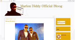 Desktop Screenshot of marlondiddy.blogspot.com