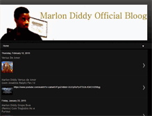 Tablet Screenshot of marlondiddy.blogspot.com