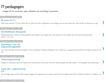 Tablet Screenshot of itpedagogen.blogspot.com