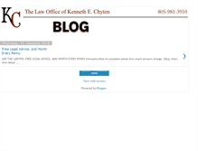 Tablet Screenshot of chytenlaw.blogspot.com