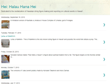 Tablet Screenshot of halauhanahei.blogspot.com