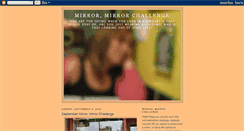 Desktop Screenshot of mirrormirrorchallenge.blogspot.com