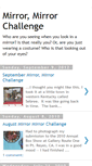 Mobile Screenshot of mirrormirrorchallenge.blogspot.com