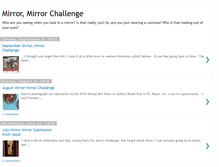 Tablet Screenshot of mirrormirrorchallenge.blogspot.com