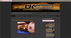 Desktop Screenshot of northlondonkickboxing.blogspot.com
