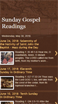 Mobile Screenshot of gospelreadings.blogspot.com