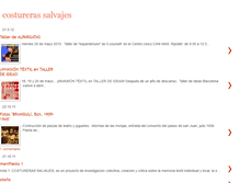 Tablet Screenshot of costurerassalvajes.blogspot.com