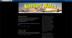 Desktop Screenshot of kitesurfwales.blogspot.com