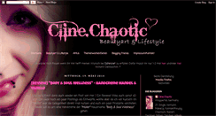 Desktop Screenshot of clinechaotic.blogspot.com