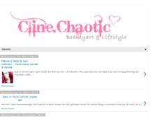 Tablet Screenshot of clinechaotic.blogspot.com