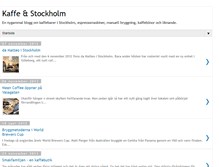 Tablet Screenshot of kaffestockholm.blogspot.com
