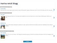 Tablet Screenshot of marinarenck.blogspot.com