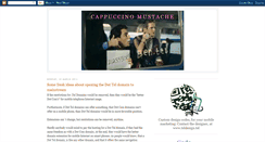 Desktop Screenshot of cappuccinomustache.blogspot.com