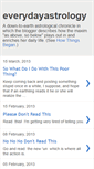 Mobile Screenshot of everyday-astrology.blogspot.com