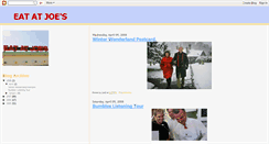 Desktop Screenshot of eatatjoeshome.blogspot.com
