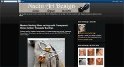 Desktop Screenshot of modern-jewelry-earrings.blogspot.com