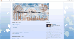 Desktop Screenshot of mariannesmusings-ut.blogspot.com