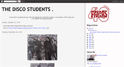 Desktop Screenshot of discostudents.blogspot.com