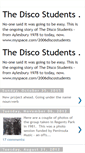 Mobile Screenshot of discostudents.blogspot.com