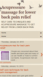 Mobile Screenshot of lowerbackpainrelieve.blogspot.com