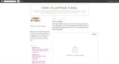 Desktop Screenshot of girlflapper.blogspot.com