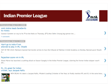 Tablet Screenshot of indianpremeirleague.blogspot.com