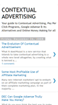 Mobile Screenshot of great-contextual-advertising.blogspot.com