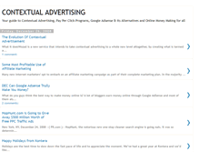 Tablet Screenshot of great-contextual-advertising.blogspot.com
