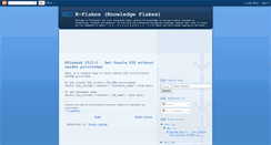 Desktop Screenshot of kflakes.blogspot.com