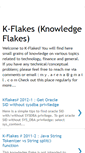 Mobile Screenshot of kflakes.blogspot.com