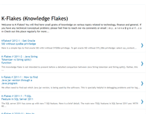 Tablet Screenshot of kflakes.blogspot.com