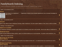 Tablet Screenshot of familysearchindexing.blogspot.com