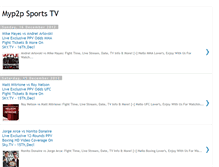 Tablet Screenshot of myp2p-sports-tv.blogspot.com