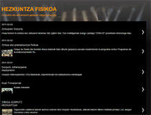 Tablet Screenshot of hezkuntzafisikoa.blogspot.com