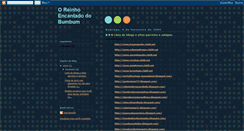 Desktop Screenshot of oreinhoencantadodobumbum.blogspot.com