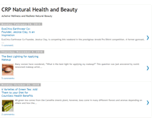 Tablet Screenshot of crphealthandbeauty.blogspot.com