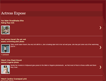 Tablet Screenshot of actressexpose.blogspot.com