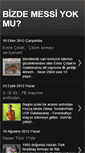 Mobile Screenshot of bizdemessiyokmu.blogspot.com
